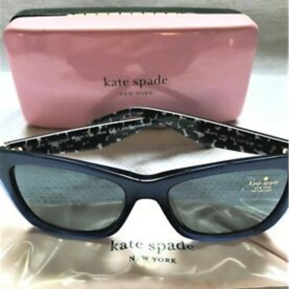 ♠️ KATE SPADE "JENAE" BLUE SUNGLASSES - Picture 5 of 6
